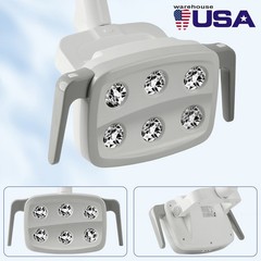9W Dental 6 LED Lamp Oral Light Ra90 Lamp For Unit Chair
