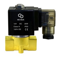 3/8″ Direct Acting Fast Response Brass Electric Solenoid Process Valve 12V DC