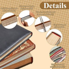 Durable Cotton Book End Bands – 24 Colorful Cuttable Bookbinding Supplies