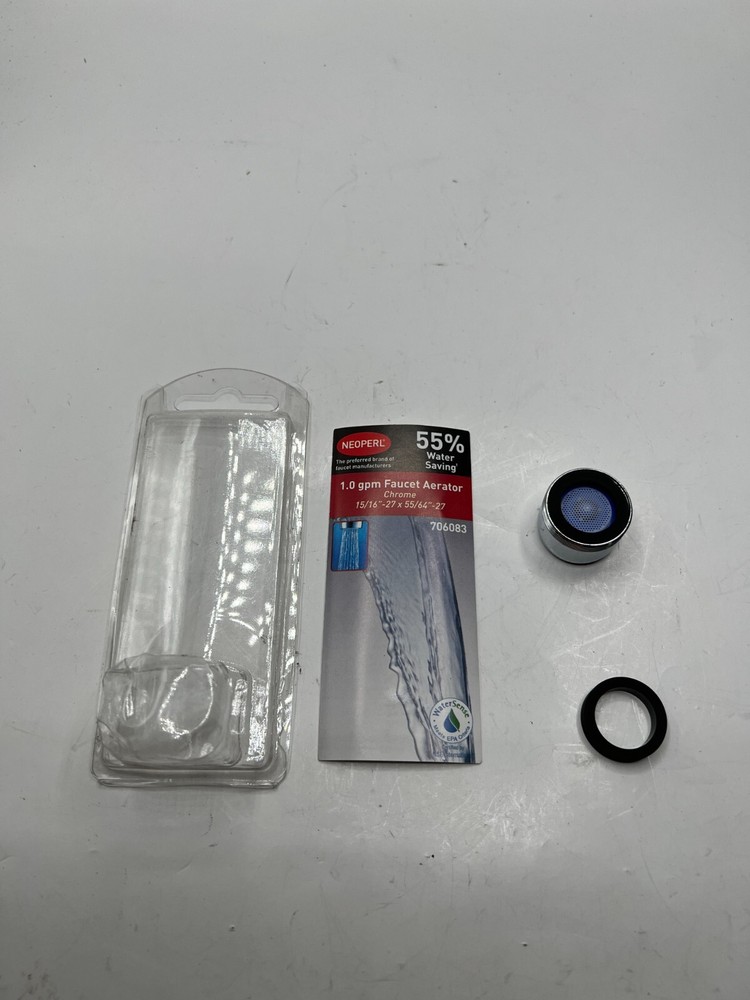 Neoperl Bathroom Faucet Aerator 706083. Water Saving Spray Dual Thread One GPM