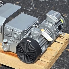 Ohio Medical Squire-Cogswell Rotary Vane Vacuum Pump S5L, 5hp, 208-230/460Vac