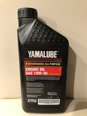 Yamaha Lub-10w30-gg-12 Yamalube Golf Car And Generator Oil 10W-30 – Quart