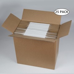 SUNLPH White Shipping Boxes 6x6x6 Inches Small Corrugated 6 x 6 x 6,