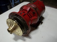 Bell & Gossett 1/4 HP 115V 3A 1PH AC Motor Model 230-6-BA Brass impellor
