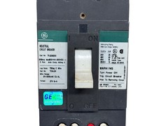 GE TFJ236200 200A 3-PHASE 3-POLE 600V F225 TFJ MOLDED CASE CIRCUIT BREAKER