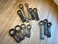 Snap On Proto Armstrong Blue Point Striking Wrench Lot Slugging USN USA