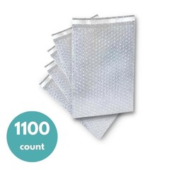 1100 4×7.5 Bubble Out Pouches / Bubble Bags Self Seal Protective Bags 4″ x 7.5″