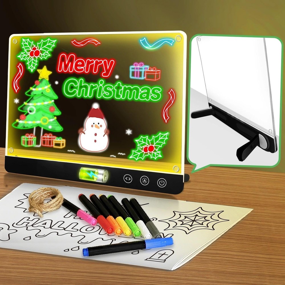 LED Magnetic 11.8 x 15.7 in Rechargeable, X Rechargeable
