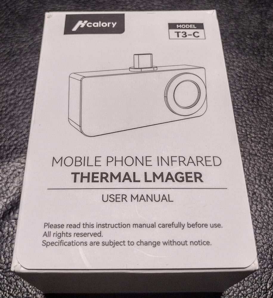 Brand New H Calory Mobile Phone Infrared Thermal Imager USB Type-C T3-C Android