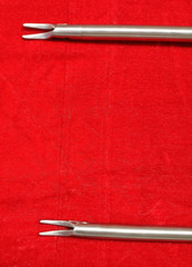 Laparoscopic Clip Applicator Single Action 10mmx330mm Best Quality Reusable -2pc