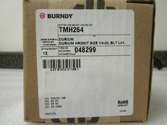 New! Qty (12) Burndy TMH264 Durium Tongue Hardware Kit 048299 1/4-20 BLT L= 1