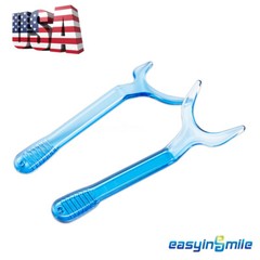 2Pcs Dental Cheek Retractor Mouth Opener Easyinsmile Photograph T-shape Lip