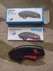 NEW MARTOR SECUPRO MERAK 124001 ERGONOMICAL COMPACT SAFETY KNIFE / BOX CUTTER