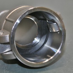 USA Sealing 1-1/2″ Cam Groove Coupling BULK-CGF-291, 304 Stainless Steel, Type C