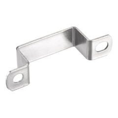 23×51.5mm U Shaped Connector Bracket 304 Bar Holder Strut Channel 6pcs
