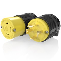 NEMA L14-20P / L14-20R Plug Cord Set 20A 125/250V Locking UL Listed / Generator