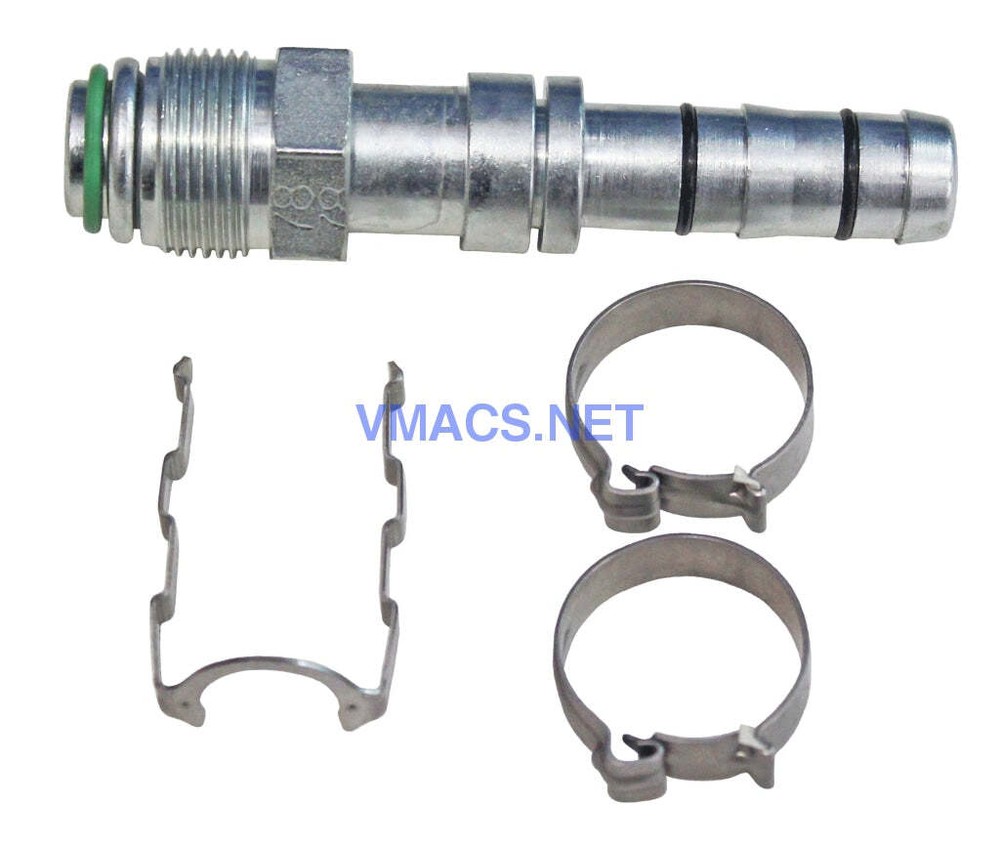 Automotive AC Hose Fitting EZ Clip #6 Male STR 70R8306