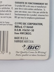 Vintage Bic Clear Clics Wavelengths Pens NOS 1990s Deadstock