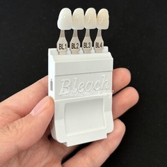 Dental Bleach Shade Guide BL1 4Colors Bleached Chart Teeth Based Vita US STOCK