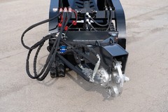 TYPHON STOMP X1300 & STOMP 509 Swing Stump Grinder Mini Skid Steer Attachment