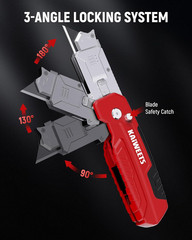 KAIWEETS Self Adjust Wire Stripper Tool Kit Utility Knife Scraper Cutter Set