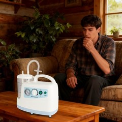 Suction Machine Emergency Medical Portable Aspirator Vacuum Phlegm Unit Mucus