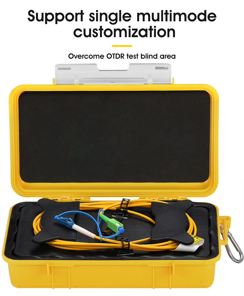 SC/APC-LC/UPC Fiber optic jumper OTDR test extension line 150M 300M 500M 1KM 2KM