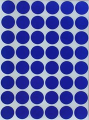 Royal Green Color Coding Labels 3/4″ Inch Round Dot 17mm Organizing Art Stickers