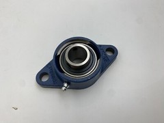 SKF FYTB 20 TF Flange-Mount Ball Bearing Oval 2-Bolt Holes 20mm Bore Cast Iron
