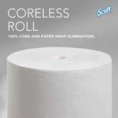 Essential Coreless High-Capacity Standard Roll Toilet Paper, Bulk (04007), 2-Ply