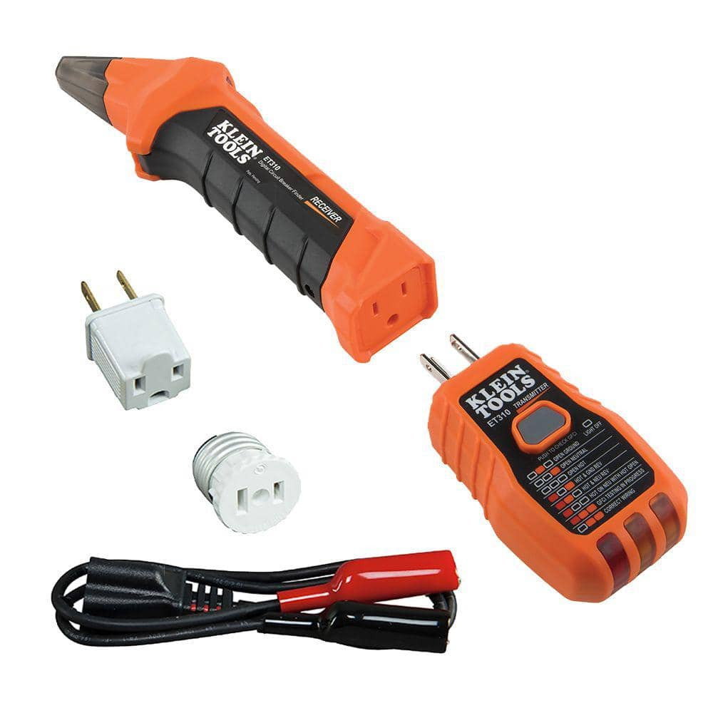 Klein Tools Circuit Breaker Locate Finder Tool Kit with Accessories 2 PCS Set