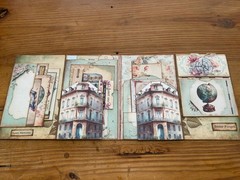 Handmade Victorian Travel Junk Journal Folio