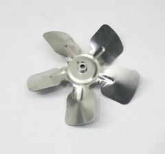 A60805 Metal Fan Blade 8″ Diameter 5 Blades 5/16″ Bore Hub CW 36 Degree Prop