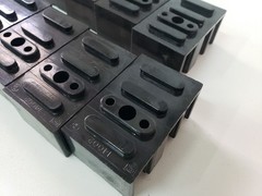 Lot of 9 – USD P14002-3 Power Distribution Terminal Block 60a 600v
