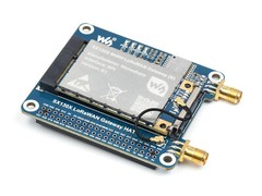 Waveshare SX130x 868M/915M LoRaWAN Gateway Module/HAT for Raspberry Pi