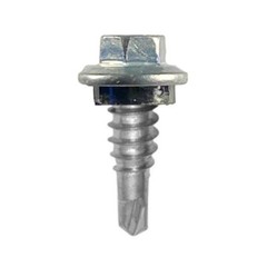 Metal Roofing Stitch Lap Screws #14 x 7/8″ Painted Hex Head EPDM Washer