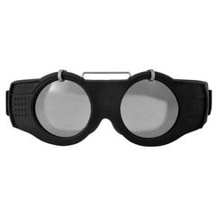 Birdz Eyewear Steampunk Goggles Premium Eye Protection with Gray Lenses in