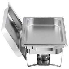 8 Pack Stainless Steel Chafer Chafing Dish Sets Catering Food Warmer 8 QT