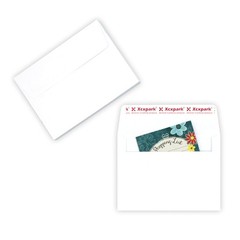 Xxcxpark 200 Qty Printable A7 200 Envelopes (5.25″ x 7.25″), White