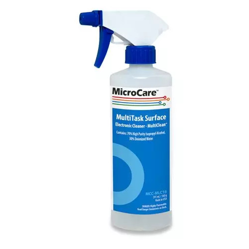 2pcs MicroCare MCC-MLC16 MultiClean 70% IPA Cleaning Spray, 12 oz