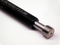 NEW M9 X 1.0 6H METRIC THREAD PLUG GAGE 9.0 1 GO NO GO P.D.’S = 8.350 & 8.500