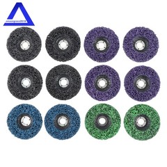 12 Pcs 4 Kinds Paint Strip Disc 4″ × 5/8″ Angle Grinder Stripper Wheels for Rust