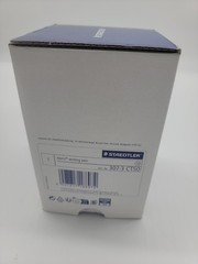 Box of 50 STAEDTLER Noris Writing Pen Fineliner 0.6mm Tip, Blue, Water Based NEW