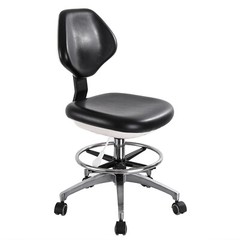 US Adjustable Stool Doctor Chair Hydraulic Rolling for Dental Massage Salon Spa
