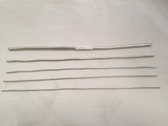 RotoMetals Zinc Wire .091 inch Diameter 10 Feet 99.9% min Made in USA