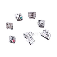 AZDENT Dental Orthodontic Self-Ligating Bracket Braces Roth/MBT .022 Hooks 3 4 5