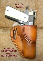 Gary C’s Leather Avenger OWB RightHand HOLSTER 1911 Government 5″ & clones