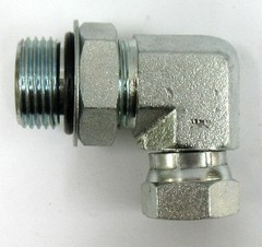 AF 9515-20-16 – 1-1/4 Male ORB (1-5/8”-12) X 1 Female Pipe (1.315”-11.5) SW 90