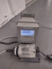 ATI Q46 Chlorine Analyzer Free Chlorine Monitor with CL2 Sensor S/N A10-624