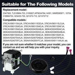 Furnace Inducer Draft Motor Replacement – Compatible with Multiple Brands